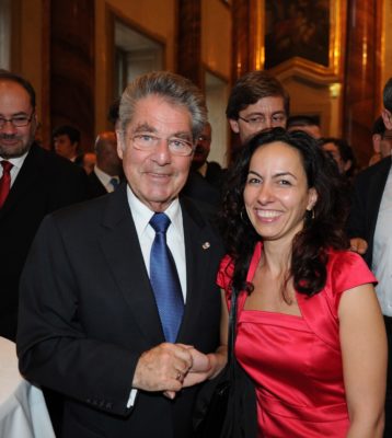 2011 - Mag. Sevgi Uluköylü, Dolmetscherin des Herrn Bundespräsidenten Dr. Heinz Fischer