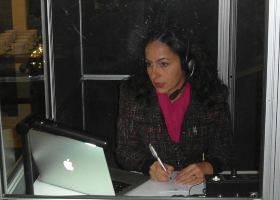 Since 2008 simultaneous and consecutive interpreting at conferences